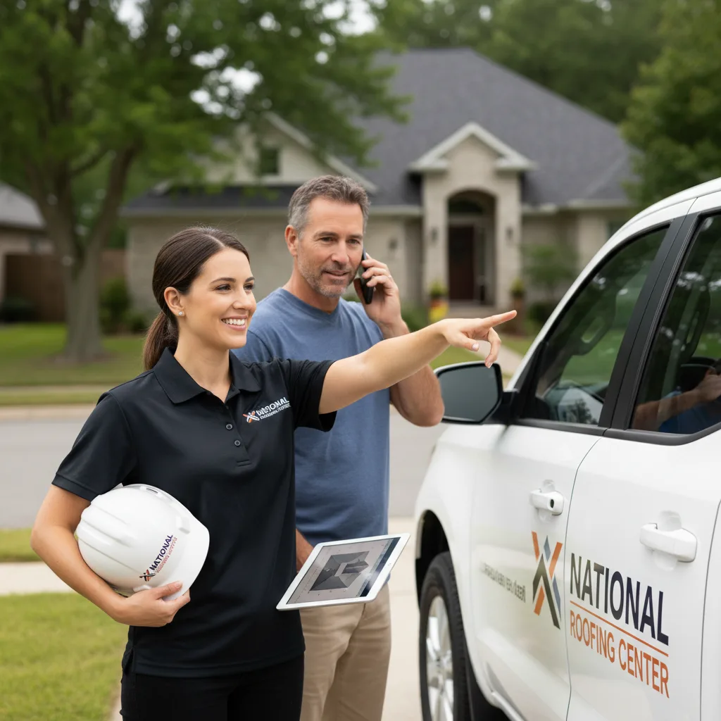 National Roofing Center customer support in Cottleville